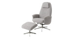 Relaxsessel + Hocker Tonale von Xoon in Grau