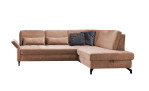 Basis-Ecksofa Westminister in der Farbe Kupfer
