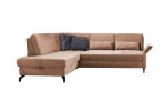 Basis-Ecksofa Westminister in der Farbe Kupfer