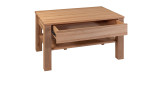 Couchtisch Sun aus Massivholz Kernbuche mit Schublade