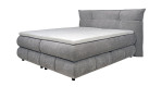 Boxspringbett Camila in der Farbe grau