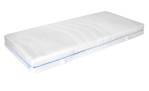 Kaltschaummatratze Pro Stretch Plus 100 x 200 cm H2 in einem weißen Bezug