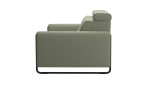 2-Sitzer Sofa Stressless Emely, in der Farbausführung Shadow Green, Seitenansicht
