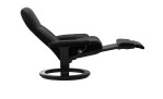 Relaxsessel Stressless Consul L Power mit Bezug aus Batik Echtleder in Black und Gestell aus schwarzem Holz, Funktion