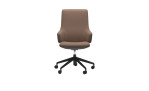 Drehstuhl Stressless Laurel v2 High (L), in der Farbausführung Warm Brown, Frontansicht