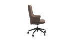 Drehstuhl Stressless Laurel v2 High (L), in der Farbausführung Warm Brown, Seitenansicht