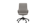Drehstuhl Stressless Laurel v2 High (L), in der Farbausführung Light Grey, Frontansicht
