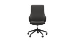 Drehstuhl Stressless Laurel v2 High (L), in der Farbausführung Dark Grey, Frontansicht