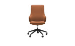 Drehstuhl Stressless Laurel v2 High (L), in der Farbausführung Orange, Frontansicht