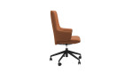 Drehstuhl Stressless Laurel v2 High (L), in der Farbausführung Orange, Seitenansicht