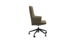 Drehstuhl Stressless Laurel v2 High (L), in der Farbausführung Green, Seitenansicht