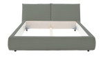 Basis-Polsterbett Houston in einem Feincordbezug in Oliv.