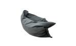 Sitzsack Buzz in der Farbe Grau stehend