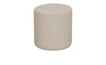 Pouf Nilla von House Nordic bezogen in Bouclé-Stoff in Beige