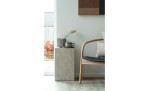 Beistelltisch Nilla in Marmoroptik in Beige, aus MDF, Rechteck-Form, Ansicht im Milieu