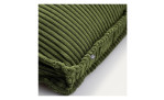 Kissen Blok von Kave Home in Cord Grün, Detailansicht