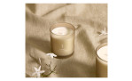 Duftkerze Soft Jasmin von Kave Home, Wachs im Glas, Ansicht im Milieu
