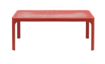 Couchtisch Net Table 100 in Corallo, aus Fiberglass-Polypropylen