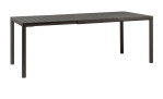 Gartentisch Tevere 147, aus UV-beständigem Fiberglass-Polypropylen in Anthrazit