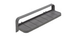 Ablage Maximo in Basalto (Grau), für seitliches Anbringen