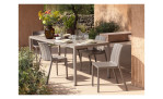 Gartenstuhl Tiberina Bistro, aus Fiberglass-Polypropylen in Tortora (Braun), Ansicht im Milieu