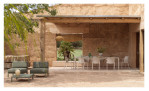 Gartentisch Tevere 210, aus UV-beständigem Fiberglass-Polypropylen in Corda, Ansicht im Milieu