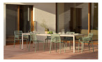 Gartentisch Tevere 210, aus UV-beständigem Fiberglass-Polypropylen in Corda, Ansicht im Milieu