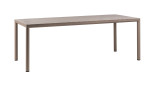 Gartentisch Tevere 210, aus UV-beständigem Fiberg lass-Polypropylen in Tortora