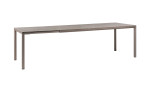 Gartentisch Tevere 210, aus UV-beständigem Fiberg lass-Polypropylen in Tortora