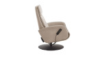 Komfort-Relaxsessel MONDO Comfort Casio Vision A, in der Farbausführung Creme, Seitenansicht