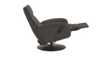 Komfort-Relaxsessel MONDO Comfort Casio Vision A, in der Farbausführung Grey, Seitenansicht mit Funktion