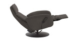 Komfort-Relaxsessel MONDO Comfort Casio Vision A, in der Farbausführung Grey, Seitenansicht mit Funktion