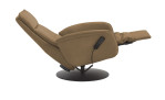 Komfort-Relaxsessel MONDO Comfort Casio Vision A, in der Farbausführung Sand, Seitenansicht mit Funktion