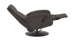 Komfort-Relaxsessel MONDO Comfort Casio Vision A, in der Farbausführung Grey, Seitenansicht mit Funktion