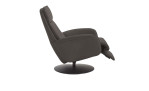 Basis-Relaxsessel MONDO Comfort Casio Vision A, in der Farbausführung Grey, Seitenansicht mit Funktion