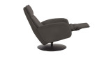 Basis-Relaxsessel MONDO Comfort Casio Vision A, in der Farbausführung Grey, Seitenansicht mit Funktion