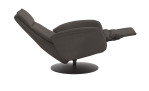 Basis-Relaxsessel MONDO Comfort Casio Vision A, in der Farbausführung Grey, Seitenansicht mit Funktion