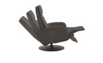 Basis-Relaxsessel MONDO Comfort Casio Vision A, in der Farbausführung Grey, Seitenansicht mit Funktion