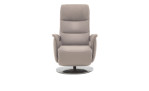 Relaxsessel MONDO Casio Relax in einem Echtlederbezug in Pearl