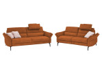 Komfort-Sitzgruppe MONDO Comfort Magul, in der Farbausführung Cognac