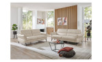 Basis-Sitzgruppe MODNO Comfort Magul, in der Farbausführung Creme, in einem Raum stehend