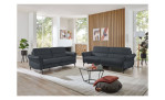 Basis-Sitzgruppe MODNO Comfort Magul, in der Farbausführung Nightblue, in einem Raum stehend