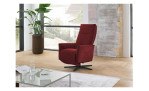 Komfort-Relaxsessel MONDO Ensemble Arame, in der Farbausführung Rot, in einem Raum stehend