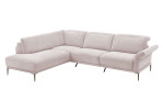 Komfort-Ecksofa MONDO Ensemble Lillia, in der Farbausführung Nature, Schrägansicht