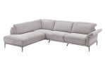 Komfort-Ecksofa MONDO Ensemble Lillia, in der Farbausführung Silver, Schrägansicht