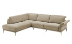 Komfort-Ecksofa MONDO Ensemble Lillia, in der Farbausführung Beige, Schrägansicht