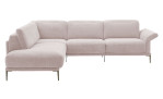 Komfort-Ecksofa MONDO Ensemble Lillia, in der Farbausführung Nature, Frontansicht