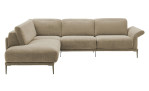 Komfort-Ecksofa MONDO Ensemble Lillia, in der Farbausführung Beige, Frontansicht