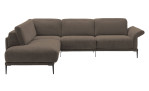 Basis-Ecksofa MONDO Ensemble Lillia, in der Farbausführung Taupe, Frontansicht