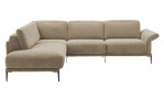 Basis-Ecksofa MONDO Ensemble Lillia, in der Farbausführung Beige, Frontansicht